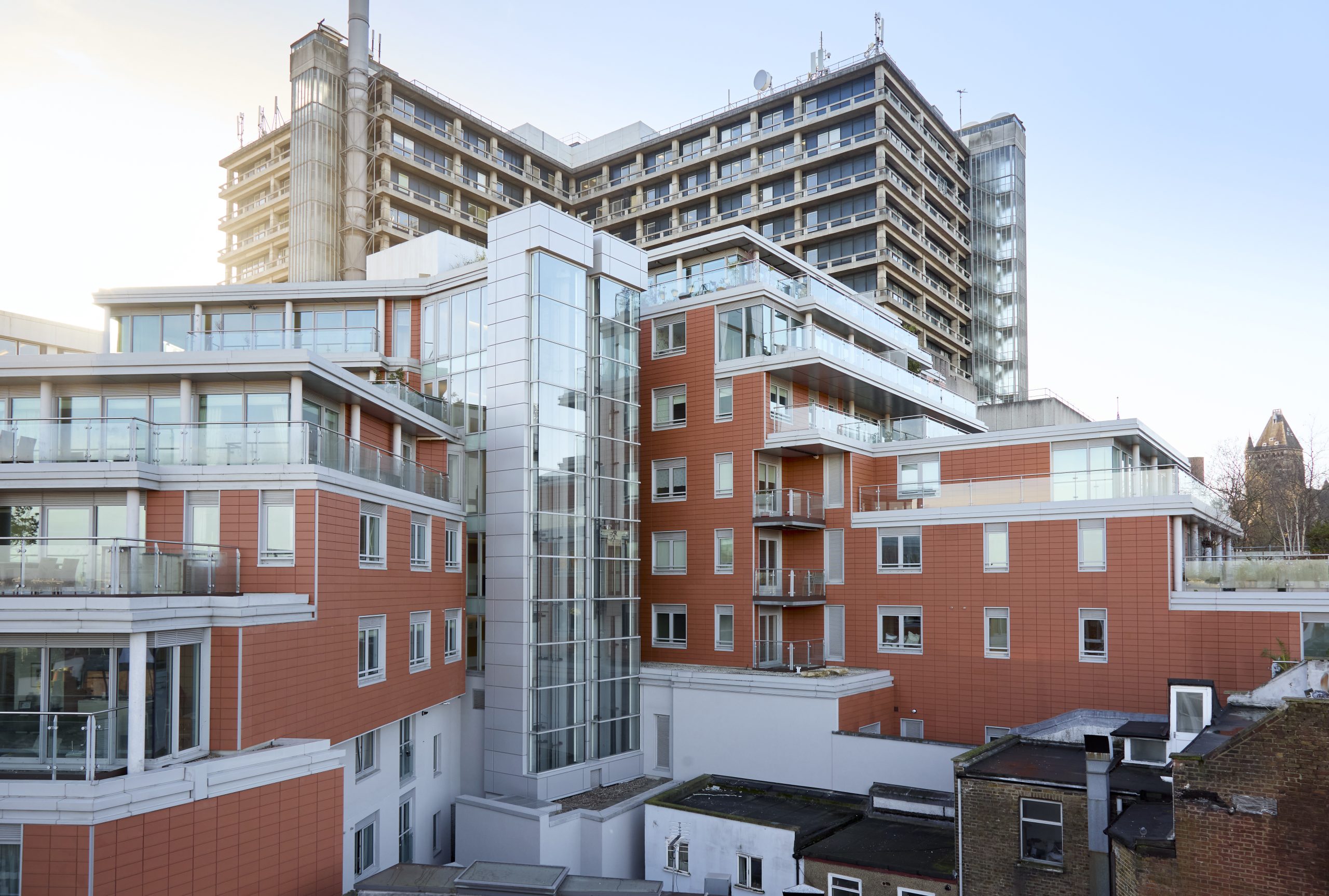 Panoramic building
